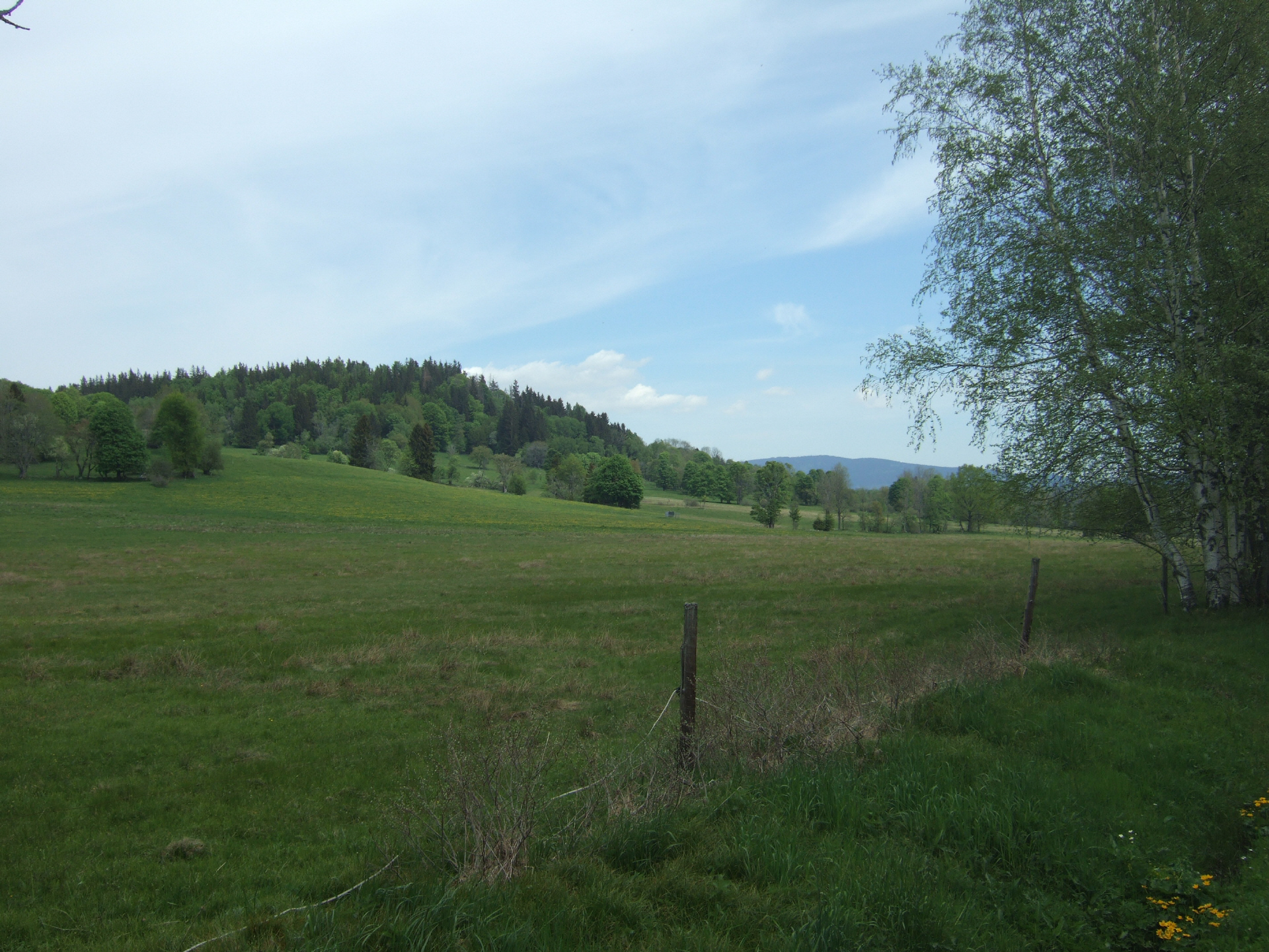 Unterwegs Richtung Moldaustausee
